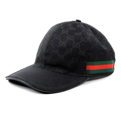 gucci cap black price|Gucci black hat.